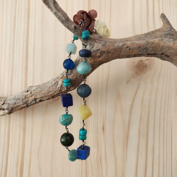 Brazalete azul Rosari