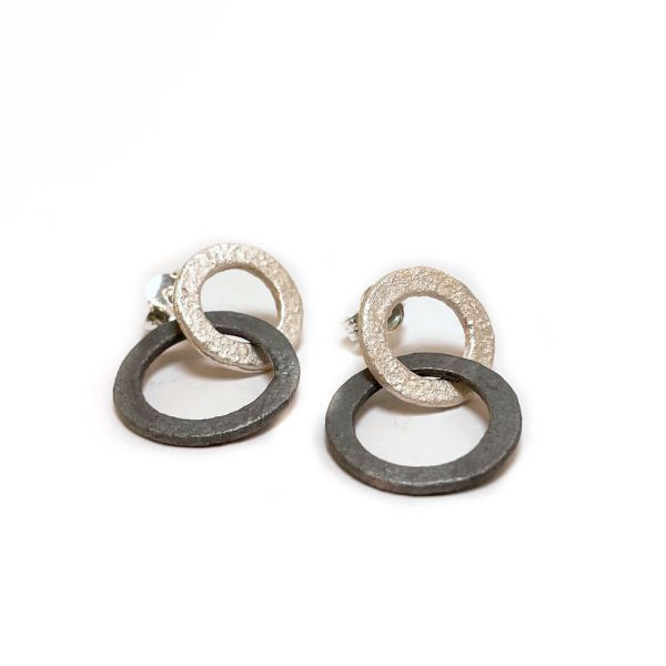 Pendientes dobles pequeños Rínxol