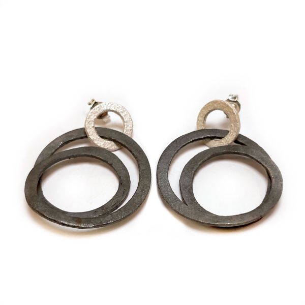 Pendientes dobles XL Rínxol